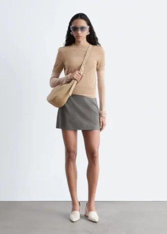 A-Line Mini Skirt