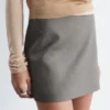 A-Line Mini Skirt