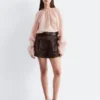 A-Line Satin Shorts
