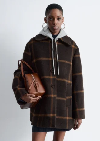 A-line Wool Coat