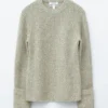 Accent-Stitch Merino Wool Jumper
