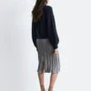 Alpaca-Blend Balloon-Sleeve Jumper