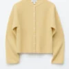 Alpaca-Blend Knitted Cardigan