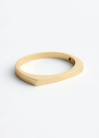 Angular Bangle Bracelet