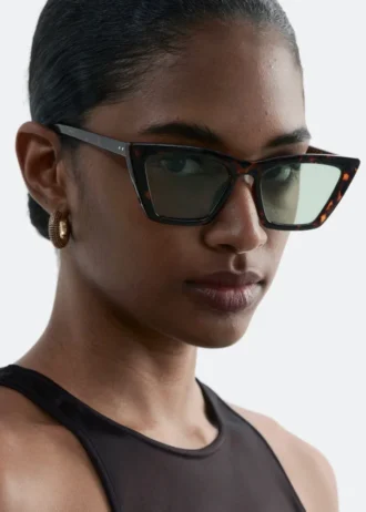 Angular Cat Eye Sunglasses