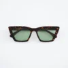 Angular Cat Eye Sunglasses