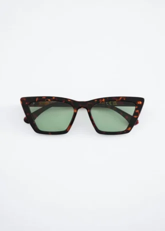 Angular Cat Eye Sunglasses
