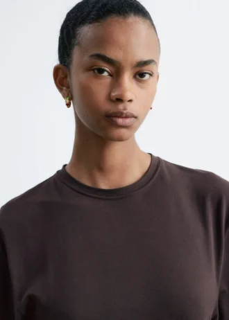 Asymmetric Midi T-Shirt Dress