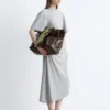 Asymmetric Midi T-Shirt Dress