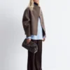 Asymmetric Wool Jacket