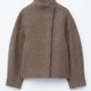 Asymmetric Wool Jacket