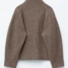 Asymmetric Wool Jacket