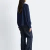Balloon-Sleeve Blouse