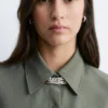 Balloon-Sleeved Tapered Shirt