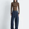 Barrel-Leg Jeans