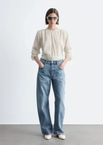 Barrel-Leg Jeans
