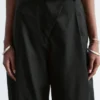 Barrel-Leg Trousers