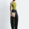 Barrel-Leg Trousers