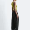 Barrel-Leg Trousers