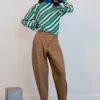 Barrel-Leg Trousers