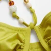 Beaded Balconette Bikini Top
