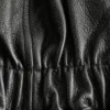 Belted Leather Biker Jacket