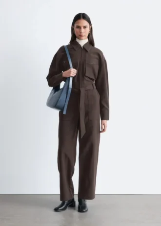 Belted Utility Jumpsuit