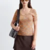 Bias-Cut Viscose Mini Skirt