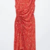 Boat-Neck Midi Dress