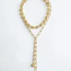 Bold Layered Chain Necklace