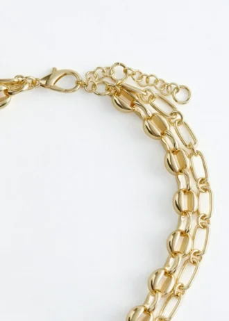 Bold Layered Chain Necklace