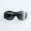 Bold Oval Frame Sunglasses