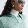 Bold Oval Frame Sunglasses