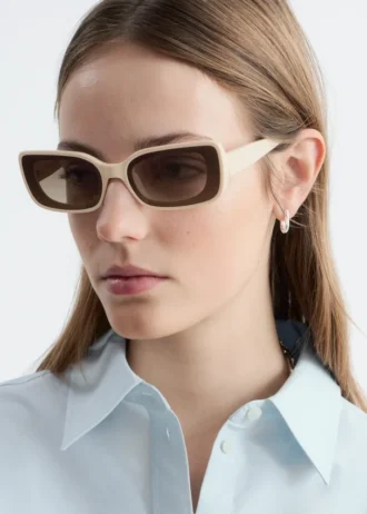 Bold Rectangular Sunglasses