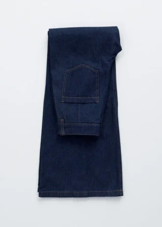 Bootcut Wrap-Seam Jeans