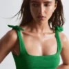Bow-Detail Bikini Top