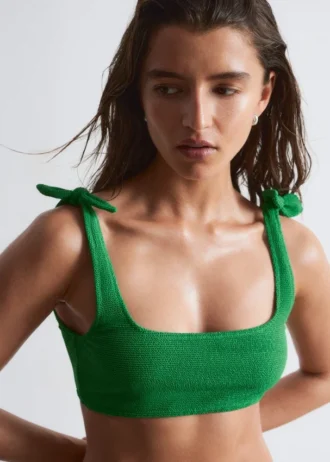 Bow-Detail Bikini Top