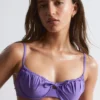 Bow-Detail Underwire Bikini Top