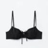 Bow-Detail Underwire Bikini Top