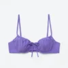 Bow-Detail Underwire Bikini Top