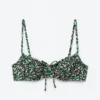Bow-Detail Underwire Bikini Top