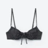 Bow-Detail Underwire Bikini Top
