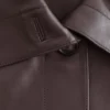 Boxy Nappa Leather Jacket