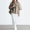 Boxy Short-Sleeve Shirt