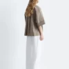 Boxy Short-Sleeve Shirt