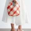 Braided Leather Tote Bag