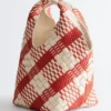 Braided Leather Tote Bag