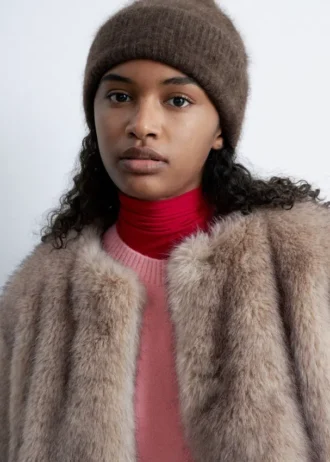 Brushed Cashmere Beanie