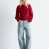 Brushed Knitted Cardigan
