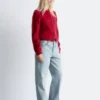Brushed Knitted Cardigan